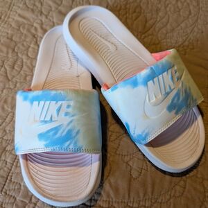 Nike Kids Tie-Dye Slide Sandals
